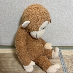 おさるのジョージ　ギガジャンボふわくるぬいぐるみ　アミューズメント商品
の画像