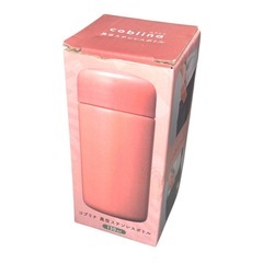 【新品未使用】コブリナ❤真空ステンレスボトル　130ml　ピンク　コンパクトの画像