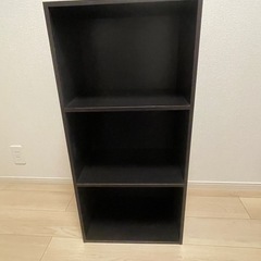 3段カラーボックス【決まりました】の画像