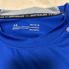 【決定】アンダーシャツ　UNDER ARMOUR ブルーの画像