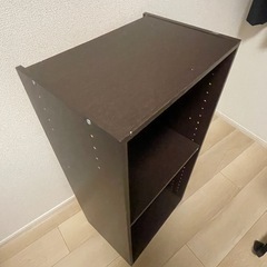 2段カラーボックス【決まりました】の画像