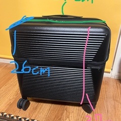 機内持ち込みいけるキャリーケースの画像