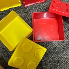非売品　ミスド　しまじろう　ブロック型こものいれの画像