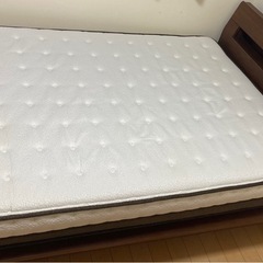 【決まりました】ニトリ　Wベッドフレーム&マットレスの画像