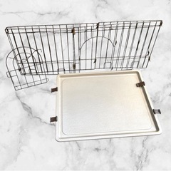 ケージ❤犬用　ペットケージ　ブラウン　小型犬　サークルの画像