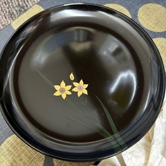 未使用　会津ぬり　5枚　和食器　の画像