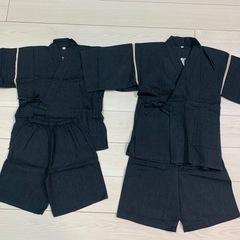 ⭐︎兄弟お揃い甚平セット130・140size⭐︎の画像