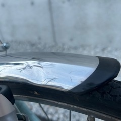 R5 ブリヂストン EB60U B9K　エブリッジ EBRIDE 26インチ 自転車　水色 学生さん ママチャリ お買い物 現状の画像