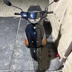 SUZUKI レッツ4 4スト　FI車　人気車種　高燃費の画像