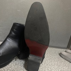 メンズ用ヒールブーツ27センチの画像