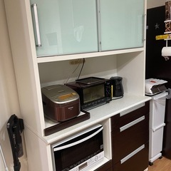 カップボード　食器棚※家電は付きませんの画像