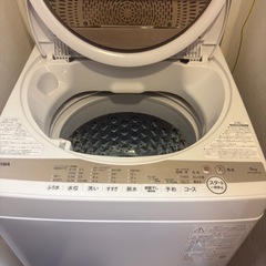 洗濯機　TOSHIBAの画像