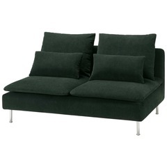 【8月中旬まで】IKEA　ソーデルハムンコンパクトソファの画像