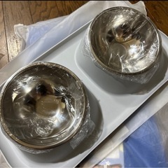 ペット ひんやりマット＆フードボウル 未使用の画像