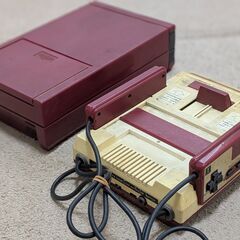 初代ファミコン 本体(HVC-001) + ディスクシステムの画像