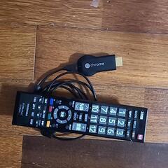 大型サイズ‼️TOSHIBA43型テレビ(海外仕様)とChromecastのセット　No07の画像