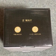 ⭐️新品未使用⭐️ハンガーにかけたまま⭐️スチームアイロン 折り畳み式 衣類スチーマー 小型 携帯の画像