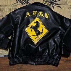 A FEW GOOD KIDS 'AFGK レザージャケット スタジャンの画像