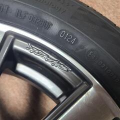 15インチタイヤ・ホイールセット　溝9分山　の画像