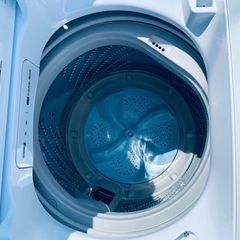 EJ5255番 Hisense 全自動電気洗濯機  HW-G55B-Wの画像