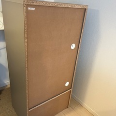 [中古/美品]家電が３段置ける 省スペースにおすすめなコンパクトレンジ台 スイムの画像