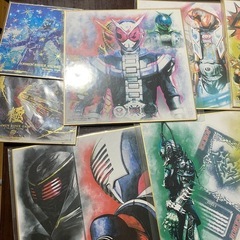 早い者勝ち‼️仮面ライダー色紙の画像