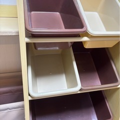 おもちゃ収納　2wayブック&小物収納ケース　おもちゃ棚　絵本棚の画像