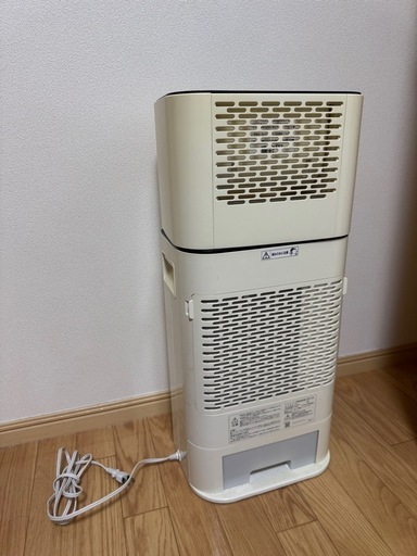 IRIS OHYAMA DDC-50 サーキュレーター衣類乾燥除湿機 (葉っぱ