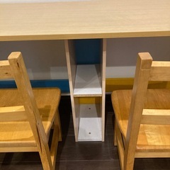 学習机デスクテーブル(子供用)※画像のイスは付きません。の画像