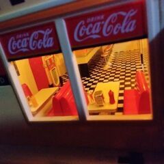 コカ・コーラダイナーSHOPディスプレイの画像