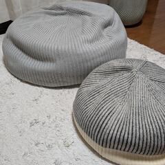 【2個セット】PUUF/MINI PUUF IDEE ビーズクッションの画像