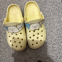 中古すみっこぐらしクロックスの画像