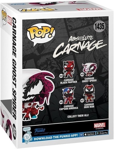 マーベル フィギュア】カーネージゴースト スパイダーマン Funko
