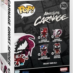 【マーベル フィギュア】カーネージゴースト スパイダーマン Funko POP!Marvel Carnage Ghost Spiderの画像