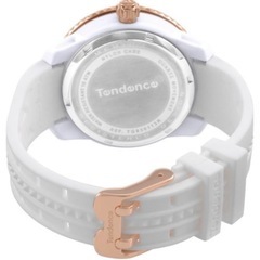 【決まりました】Tendance レディース 時計 ホワイト　箱なしの画像