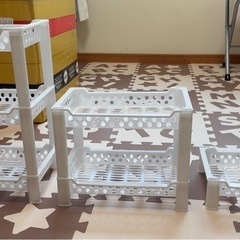 収納用品　カゴの画像