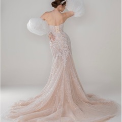 【着用1回のみ】マーメイド　ウェディングドレスの画像