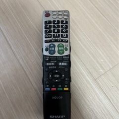 シャープ　テレビ　32V型ワイド　2009年製　亀山モデルの画像