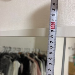 【問合せ終了】IKEAの大きめ姿見•白い縁の鏡ですの画像