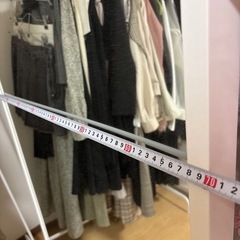 【問合せ終了】IKEAの大きめ姿見•白い縁の鏡ですの画像