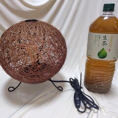 【まだ受付中】新古品 ルームライト ナチュラルテイスト アンティーク 南国風 和風 どんなお部屋にも合う♪ リラックス効果あり♪  早い者勝ちです✨✨の画像