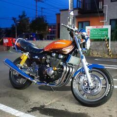 ゼファー400x 2本出しマフラーの画像