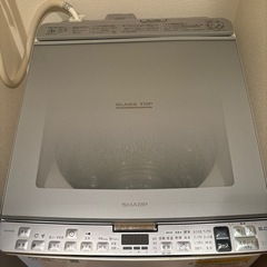 シャープ　洗濯機乾燥機付き　8kgの画像