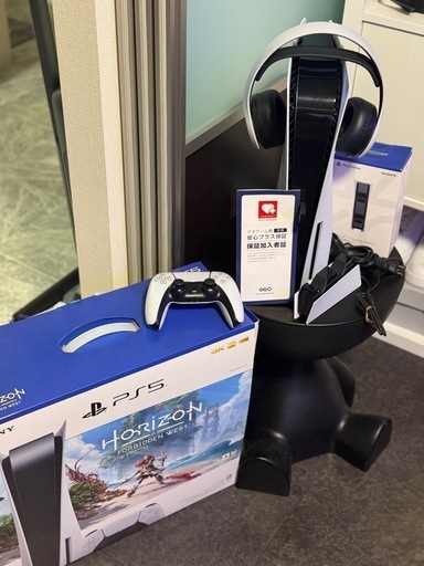 決まりました☆美中古 【保証あり】 PS5 本体 PULSE 3D ヘッドセット