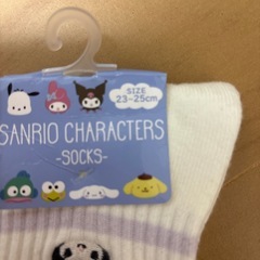新品クロミちゃんの靴下の画像