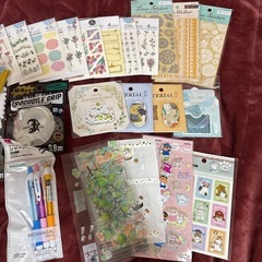 文具 ステッカー シールの画像