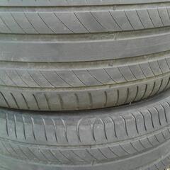 レクサス　スペアー等に　２０１９年　約３～４部山　ミシュラン　235/50R18 　２本　夜間手渡しOKですの画像