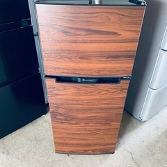 TOHOTAIYO 2ドア冷凍冷蔵庫 TH-118L2-WD