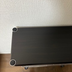 ニトリ　ラック　3段　キャスター付きの画像