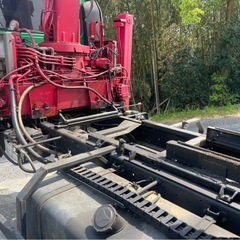 ハイジャッキスライド　ユニック付き積車、車検ありの画像